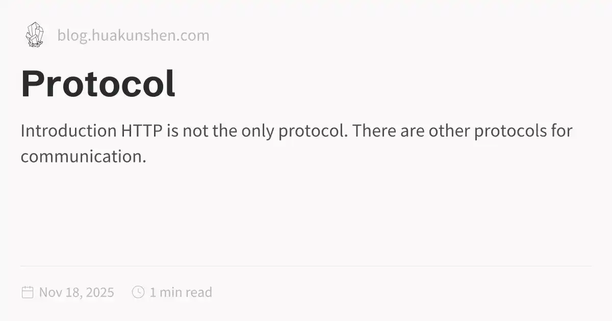 Protocol